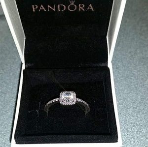 Pandora Square Cut Ring